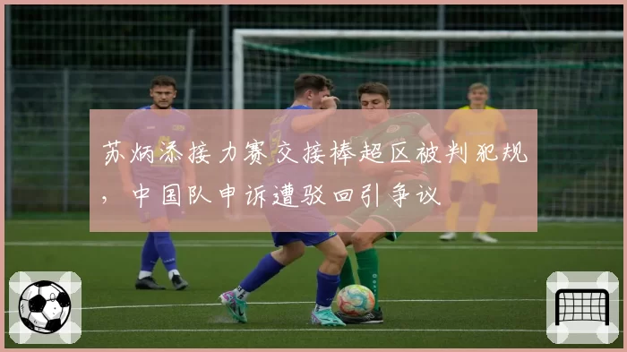 苏炳添接力赛交接棒超区被判犯规，中国队申诉遭驳回引争议