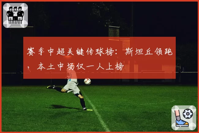 赛季中超关键传球榜：斯坦丘领跑，本土中场仅一人上榜