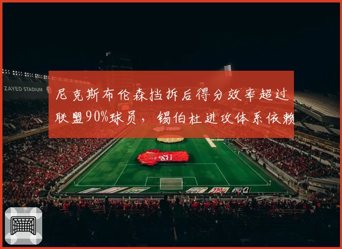 尼克斯布伦森挡拆后得分效率超过联盟90%球员，锡伯杜进攻体系依赖单打